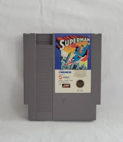 SUPERMAN Nintendo NES Authentic Tested And Working Cartridge Only