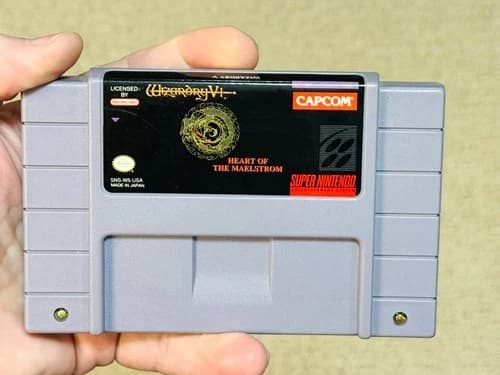 Wizardry V Heart of the Maelstrom (Super Nintendo, SNES) Game - Authentic