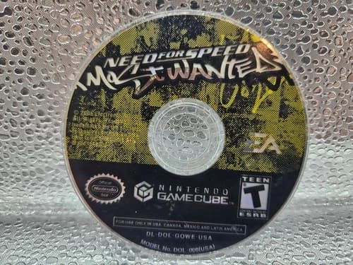 Need for Speed: Most Wanted (Nintendo GameCube, 2005) DISC ONLY Tested
