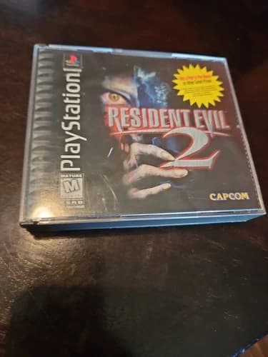 Resident Evil 2 PS1 Complete CIB Sony PlayStation 1. 1998 Capcom