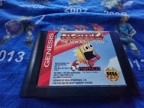 Pac-Man 2 The New Adventures Sega Genesis Cartridge Only