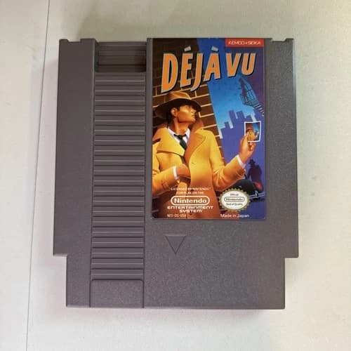 Deja Vu (Nintendo Entertainment System, 1990) Cleaned & Tested