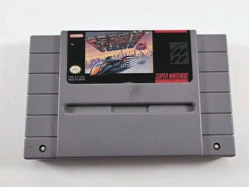 F-Zero Super Nintendo, 1991 SNES Authentic Cartridge Only Tested And Working
