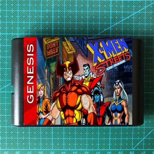 X-Men of Rage Street of rage 2 genesis USA Consoel Version