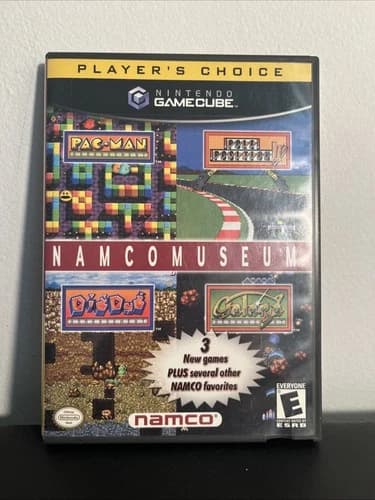 Namco Museum Nintendo GameCube Complete CIB Player's Choice