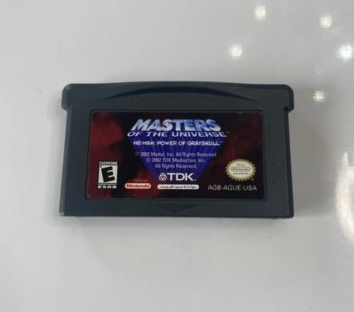 Masters Of The Universe He-Man: Power of Grayskull (Gameboy Advance, 2002) Cart