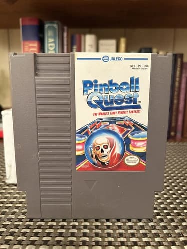 Pinball Quest (Nintendo Entertainment System, NES) Authentic Cart Only - Tested.