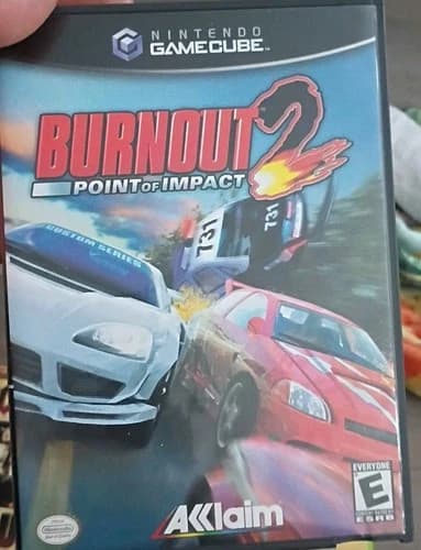 Burnout 2 Point of Impact Gamecube Complete CIB w/ Manual Tested Works