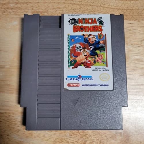 Little Ninja Brothers Nintendo Entertainment System, 1990 NES - Tested