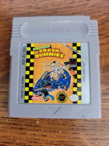 The Incredible Crash Dummies – Nintendo Game Boy – Cartridge Only