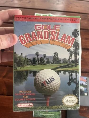 Golf Grand Slam (Nintendo Entertainment System, 1991) CIB