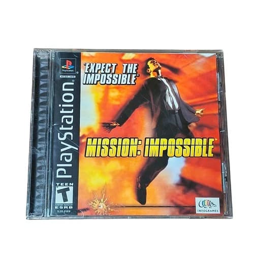 Mission: Impossible (Sony PlayStation 1 1999) PS1 CIB Complete w/Manual-Tested