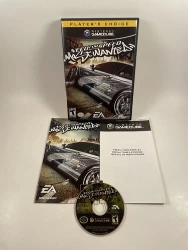 Need for Speed Most Wanted Nintendo GameCube Complete CIB Box With Manual GC
