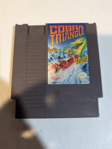 Cobra Triangle (Nintendo NES, 1989) Cartridge ONLY Authentic Tested & Working