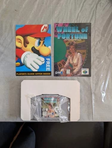 Wheel of Fortune N64 Nintendo 64 CIB