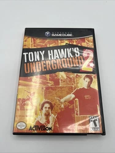 Tony Hawk's Underground 2 (Nintendo GameCube, 2004) CIB Complete Black Label