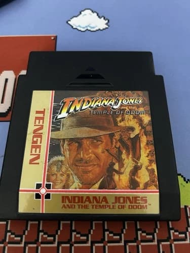 Indiana Jones and the Temple of Doom - Nintendo Entertainment System - TENGEN