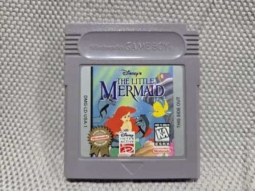 Disney's The Little Mermaid (Nintendo Game Boy, 1993) - TESTED CARTRIDGE ONLY