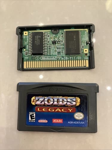 Zoids Legacy GBA Authentic Tested and Working!! Nintendo Game Boy Advance