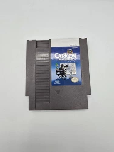 Tiny Toon Adventures: Cartoon Workshop (Nintendo NES, 1992) Authentic. Tested.