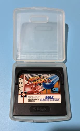 Marble Madness (Sega Game Gear, 1992) Tengen Game Cartridge (*See Photos*)