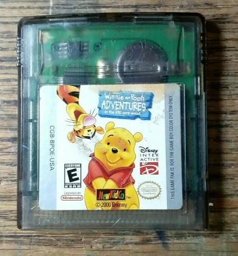 Disney's Winnie the Pooh Adventures in the 100 Acre Wood (Game Boy Color) VG Sha