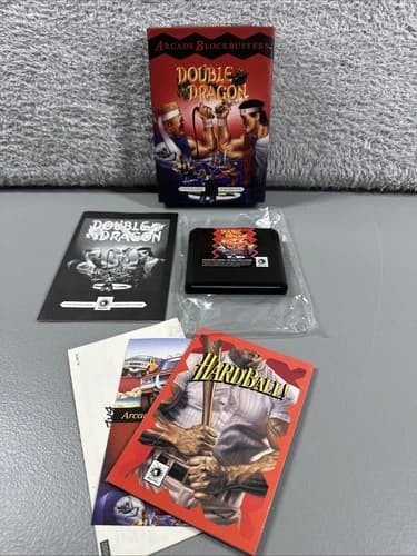 Double Dragon Sega Genesis CIB Complete in Box 1992