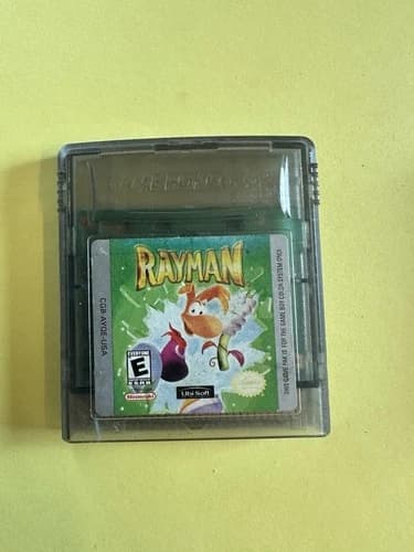 Rayman (Nintendo Game Boy Color, 2000) Authentic Cleaned And Tested