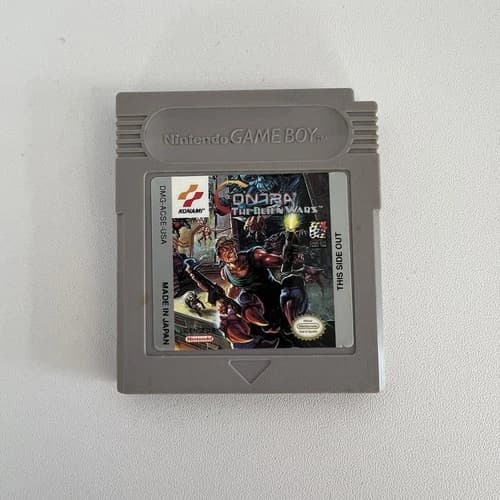 Contra the Alien Wars Nintendo Gameboy Authentic Cartridge Tested Working