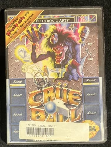 Crüe Ball: Heavy Metal Pinball (Sega Genesis, 1992)