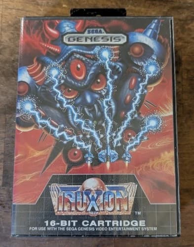 Truxton (Sega Genesis, 1989) CIB New Condition