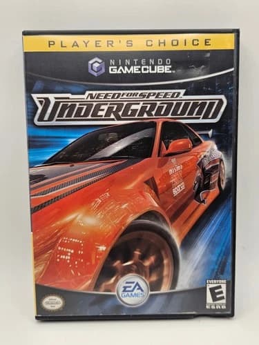 Need for Speed Underground Nintendo GameCube Complete CIB Immaculate Disc Tested