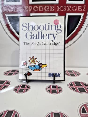 Shooting Gallery - Sega Master System - SMS - CIB - Cleaned & Tested - *HPH