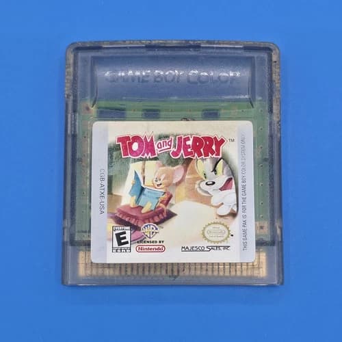 Tom and Jerry Nintendo Game Boy Color GBC Cartridge