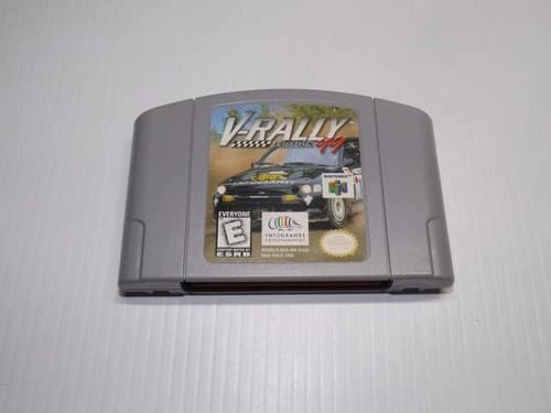 AUTHENTIC! V-Rally Edition 99 - GAME ONLY - NINTENDO 64 - 218a