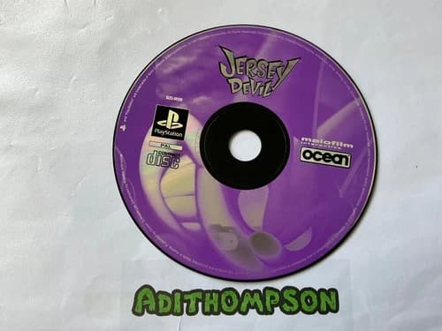 Jersey devil game ps1 sony playstation disc only