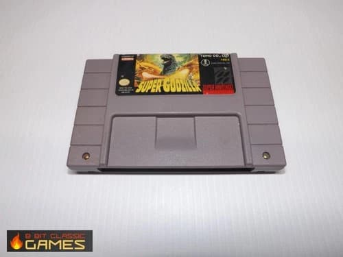 Super Godzilla - GAME ONLY - SUPER NINTENDO SNES - 66a