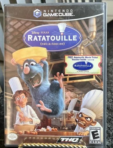 Disney's Ratatouille Gamecube CIB Nice!