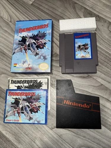 Thunderbirds Nintendo NES Complete CIB