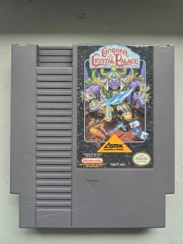 Conquest of the Crystal Palace - Nintendo NES - Authentic Retro