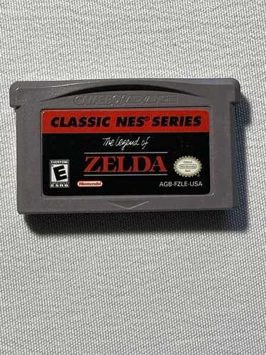 Classic NES Series: The Legend of Zelda (Nintendo GBA, 2004); Tested & Works