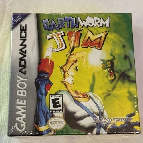 Earthworm Jim (Nintendo Game Boy Advance, 2001)