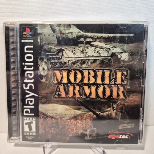 Mobile Armor (Sony PlayStation 1 PS1 2002) - Very Good