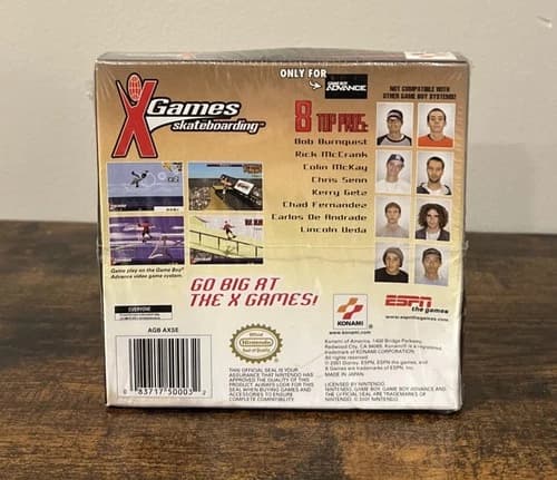 ESPN X Games Skateboarding (Nintendo Game Boy Advance, 2001)
