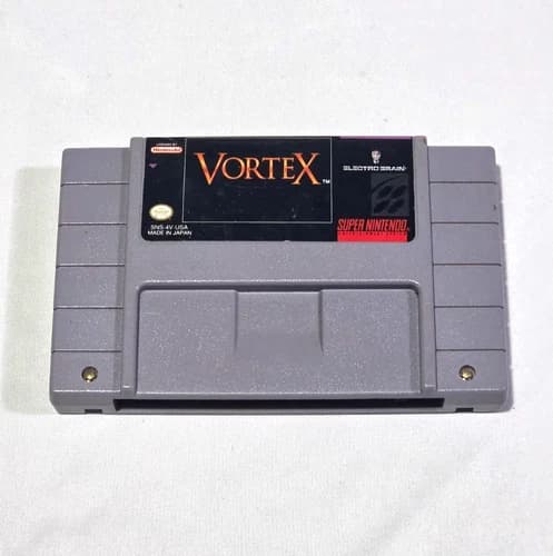 Vortex - SNES | Tested & Working | Cartridge Only | Super Nintendo Game