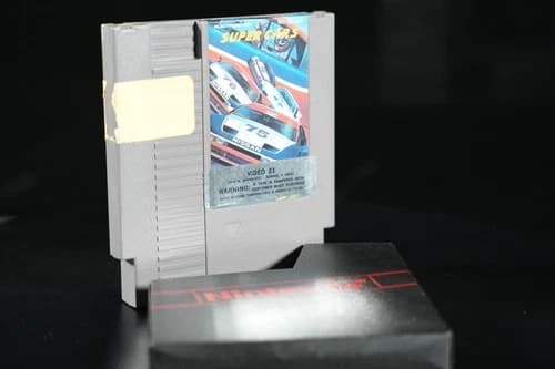 Super Cars Nintendo NES Cartridge ONLY TESTED 1985 - USED