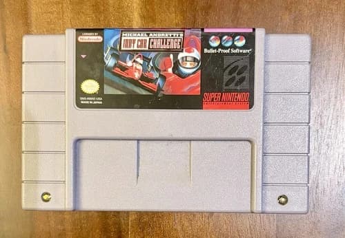 Michael Andretti's Indy Car Challenge (Super Nintendo Entertainment System, 1994