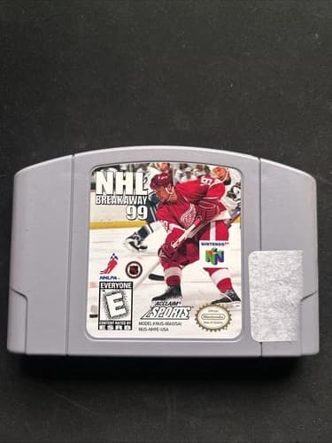 NHL Breakaway 99 N64 Loose Authentic very good