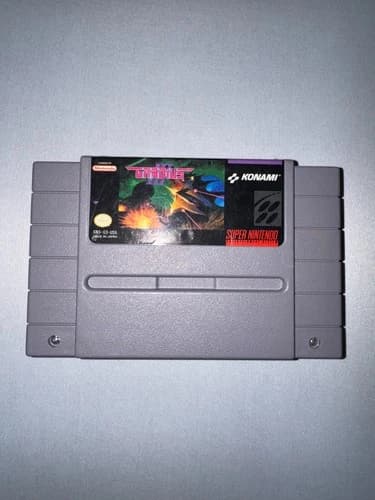 Gradius III (Super Nintendo Entertainment System, 1991) Authentic, Working