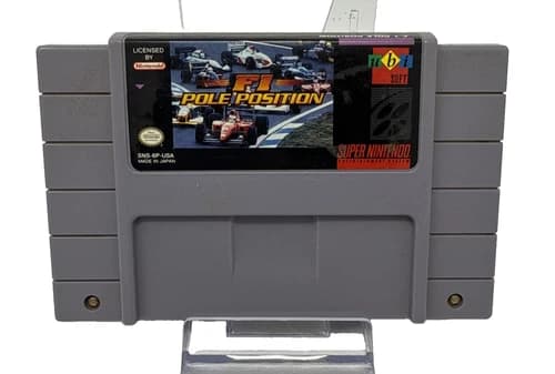 F1 Pole Position - Super Nintendo SNES - Tested & Working - Cartridge Only